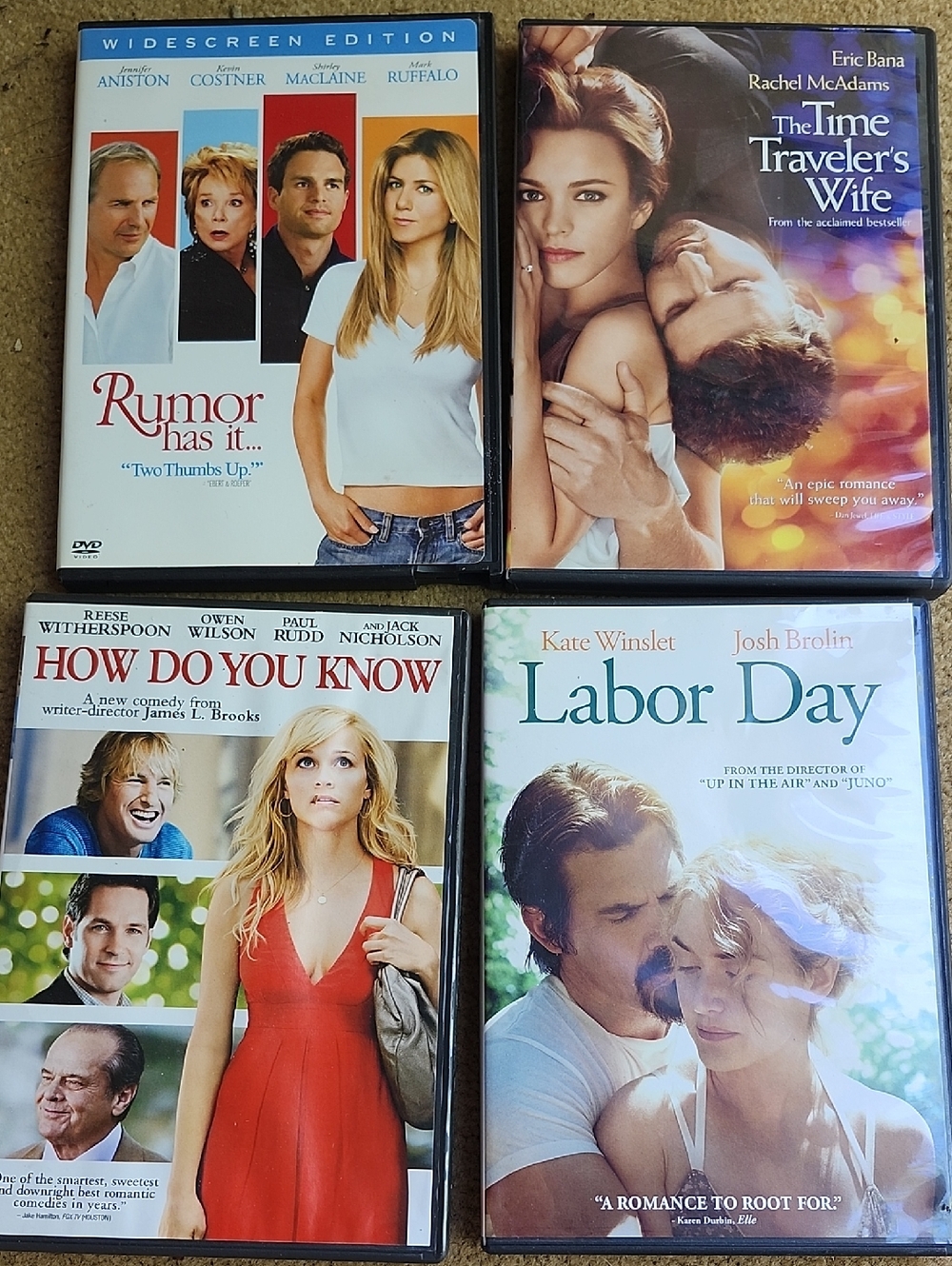 4 Chick Movie Pack